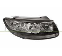 Faro proiettore anteriore destro per hyundai santafe 2010 in poi nero