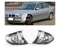 Faro principale Indicatori Di Direzione Della Luce D'angolo Per BMW E46 2002-2005 SERIE 3 320i 325i 330i Faro Testa Lam Segnale Luci D'angolo Accessori Fanale Proiettore(L and R)