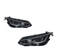 Faro Principale Per VW Per Golf 8 Per MK8 2021-2024 Fari Per Auto A LED Kit Di Accessori Per Lenti Del Proiettore Fari Anteriori(Silver one pair)