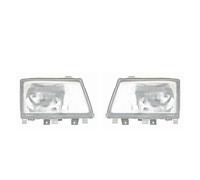 Faro Principale Set Destro Sinistro Manuale T. K W5W H4 Per Volante A Sinistra