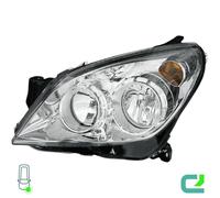 Faro Principale Sinistro 12 V H7/H1 Alogeno HELLA Per Altri OPEL Astra H