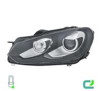 Faro Principale Sinistro Bi-Xenon PY21W HELLA Per VW Golf VI (5K1)