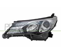 Faro proiettore anteriore sinistro per toyota rav 4 2013 al 2015 nero led