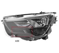 Faro principale VAN WEZEL 3803963V per OPEL COMBO 1.5 D