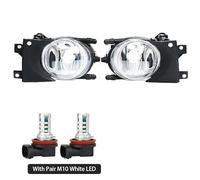 Faro Profondità 63176900221 63176900222 Gruppo Fari Fendinebbia Per BMW E39 1999 2000 2001 2002 2003 2004 Paraurti Anteriore Antinebbia(Pair With LED M10)