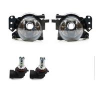 Faro Profondità 63176910791 Gruppo Fari Fendinebbia Con Lampadine Per BMW Serie 3, 5, 6 E60, E61, E90, E91, 323i, 325i, 525i, Paraurti Anteriore, Luce Antinebbia(Pair With LED M10)