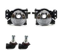 Faro Profondità 63176910791 Gruppo Fari Fendinebbia Con Lampadine Per BMW Serie 3 5 6 E60 E61 E90 E91 323i 325i 525i Paraurti Anteriore Antinebbia(Pair With LED M10)