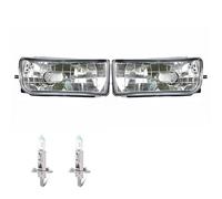 Faro Profondità Coppia Di Fendinebbia 63178357389 53178357390 Per BMW E36 318i 318ti 323i 328i 1992 1993 1994 1995 1996-1998 Paraurti Anteriore Antinebbia(White With Halogen)