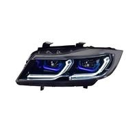 Faro Proiettore 1 Coppia Di Fari A LED Plug And Play Con Fari Anteriori Dinamici DRL Per BMW E90 Serie 3 2005-2012 Fari Delle Auto(0912 AFS)