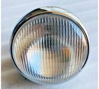 Faro proiettore 7" tipo Lucas Assey cromato adatto per BSA Ariel vintage