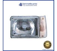 FARO PROIETTORE ANT SINISTRO ASIMMETRICO FRECCIA BIANCA - DEPO FIAT PANDA 86>03