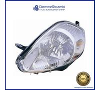 FARO FANALE PROIETTORE SINISTRO FIAT GRANDE PUNTO 05>08 PARAB CROMATA SP/GIALLO