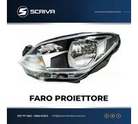 FARO PROIETTORE ANT SX VW UP 08/2016> 17> REG. ELETTRICA BORDO CROMATO HELLA