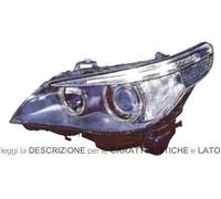 Faro Proiettore Anteriore Bmw Serie 5 E60 - E61 2003-2007 Destro Parabola Nera
