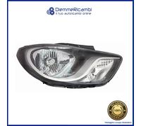 FARO PROIETTORE ANTERIORE DESTRO PARABOLA NERA - DX - HYUNDAI I10 2011->2012
