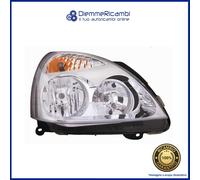 FARO PROIETTORE ANTERIORE DESTRO PARABOLA NERA - DX - RENAULT CLIO 01->05