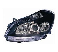 Faro proiettore anteriore destro per renault clio 2005 al 2009 con lente alogeno