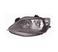 Faro proiettore anteriore destro per seat ibiza 2012 al 2016 h7/h7 parabola nera