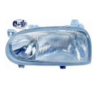 Faro proiettore anteriore destro per volkswagen golf 3 1991 al 1997 2 parabole