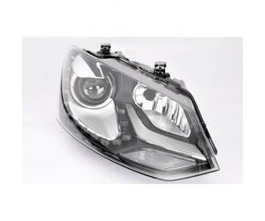 Faro proiettore anteriore destro per volkswagen polo 2009 al 2013 bixenon led