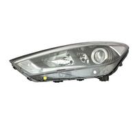 Faro proiettore anteriore sinistro h1-h7 a led per opel astra k 2015- nera