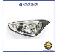 FARO PROIETTORE ANTERIORE SINISTRO H4 PARABOLA NERA - SX - HYUNDAI I10 13->