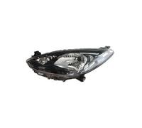 Faro proiettore anteriore sinistro h4 per mazda 2 2008 in poi nera