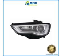Depo Auto Parts Faro Anteriore Xenon D3S LED per Audi A3 2012-2016 Sinistro Parabola Nera