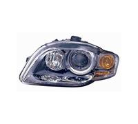 Faro proiettore anteriore sinistro per audi a4 2004 al 2007 xenon arancio