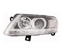 Faro proiettore anteriore sinistro per audi a6 2008 al 2010 xenon con drl led