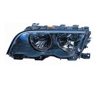 Faro proiettore anteriore sinistro per bmw serie 3 e46 1998 al 2001 nero