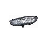 Faro proiettore anteriore sinistro per ford fiesta 2013 in poi alogeno eco nero