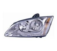 Faro proiettore anteriore sinistro per ford focus 2005 al 2007 cromato 1385257