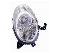 Proiettore Sinistro H4 Elettrico Senza Motore Per Nissan Micra K12 2007-2010 Sx