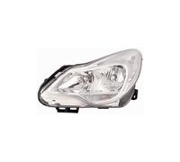 Faro proiettore anteriore sinistro per opel corsa D 2011 in poi parabola cromata