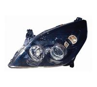 Faro proiettore anteriore sinistro per opel vectra c 2005 in poi nero