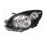 Faro proiettore anteriore sinistro per renault twingo 2007 in poi nero