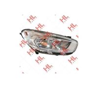 Faro proiettore anteriore sinistro per Tourneo Courier 2013 - cornice cromata