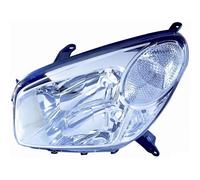 Proiettore Sinistro H4 Elettrico Senza Motore Per Toyota Rav 4 2003-2005 Sx