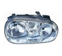 Faro proiettore anteriore sinistro per vw golf 4 1997 al 2003 senza fendinebbia