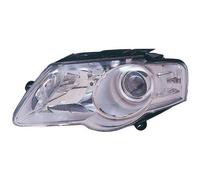 Faro proiettore anteriore sinistro per vw passat 2005 al 2010 impianto valeo