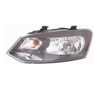 Faro proiettore anteriore sinistro per vw polo 2009 al 2013 impianto valeo