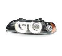 Faro Proiettore Anteriori Per BMW Serie 5 E39 520I 523I 528I 530I Paraurti Anteriore Auto Faro Luci Di Guida Lampada Di Segnalazione Gruppo Ottico Anteriore Fari Proiettori Anteriori(B-Left)