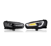 Faro Proiettore Car Styling Faro Montaggio HA CONDOTTO LA Testa Della Lampada Parti Luce Tuning Plug And Play Per Mitsubishi Per Lancer 2008 2009-2017 Fari Delle Auto(LHD No Demon Eye)