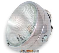 Faro proiettore cromato Lucas tipo 6,5" compatibile con Norton BSA AJS Triumph
