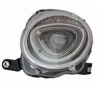 FARO PROIETTORE FANALE ANTERIORE destro dx H7 FIAT NUOVA 500 15> 16>17 DEPO