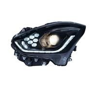 Faro Proiettore Fanale Anteriore Per Suzuki Per Swift 2018 2019 2020 2021 2 Pezzi Fari A LED Per Auto Luci Di Direzione Anteriori A LED Modificate DRL Ambra Accessori Per Auto Faro Principale(With LED