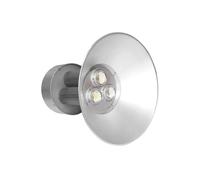 FARO PROIETTORE FARETTO CON CAMPANA INDUSTRIALE A LED 150WATT LUCE BIANCO FREDDO