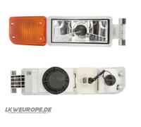 Faro proiettore fendinebbia per camion MAN TGA TGL TGM L2000 indicatore di di...