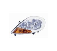 Faro proiettore H4 freccia arancio guida sx per Opel Vivaro 11/2007-4/2014